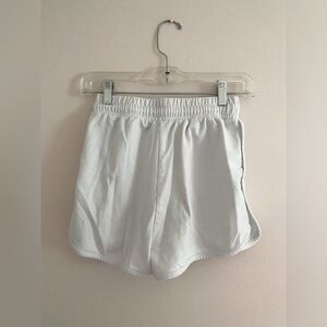SHEIN White Workout Shorts- Size S